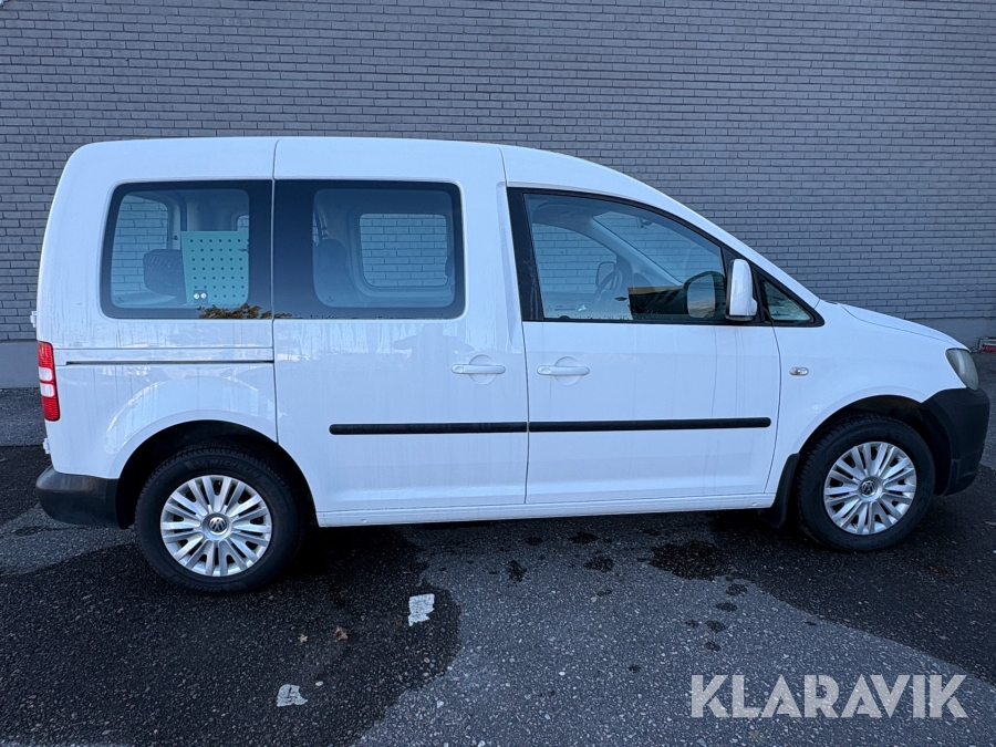 Skåpbil Volkswagen Caddy Ecofuel bensin/ Biogas