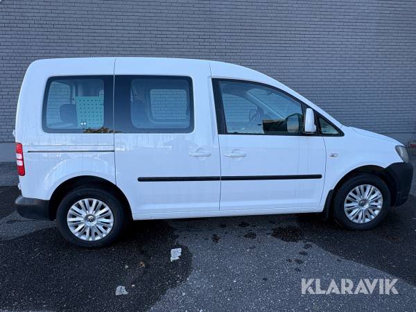 Skåpbil Volkswagen Caddy Ecofuel bensin/ Biogas