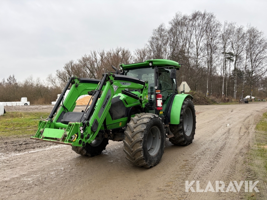 Traktor Deutz-Fahr 5090.4G med Frontlastare