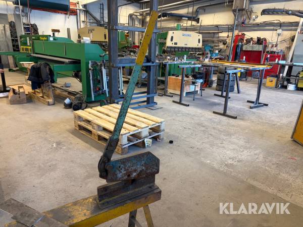 Manuell plåtsax / Giljotisax