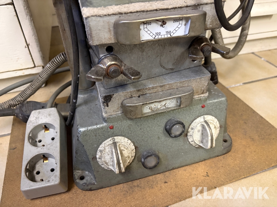 Vulkaniseringspress Jumo & KWS 140 2st