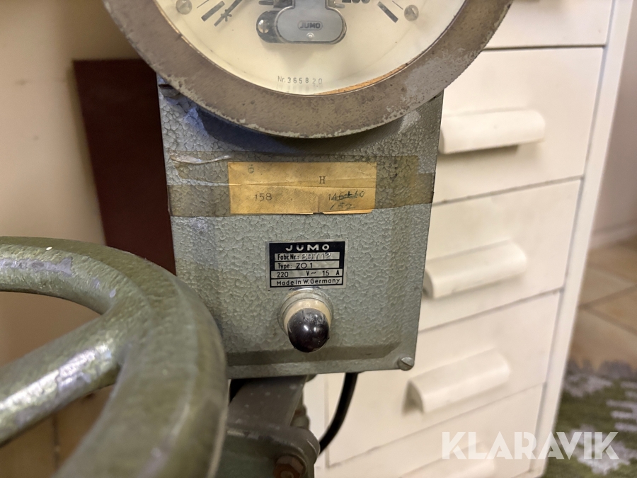 Vulkaniseringspress Jumo & KWS 140 2st