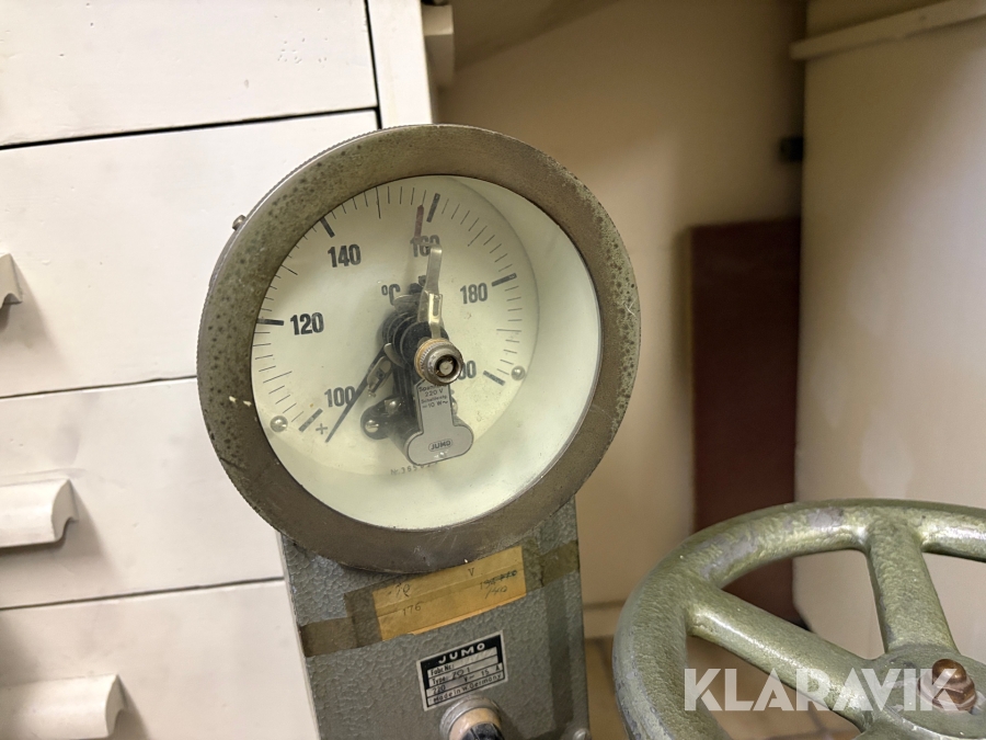 Vulkaniseringspress Jumo & KWS 140 2st