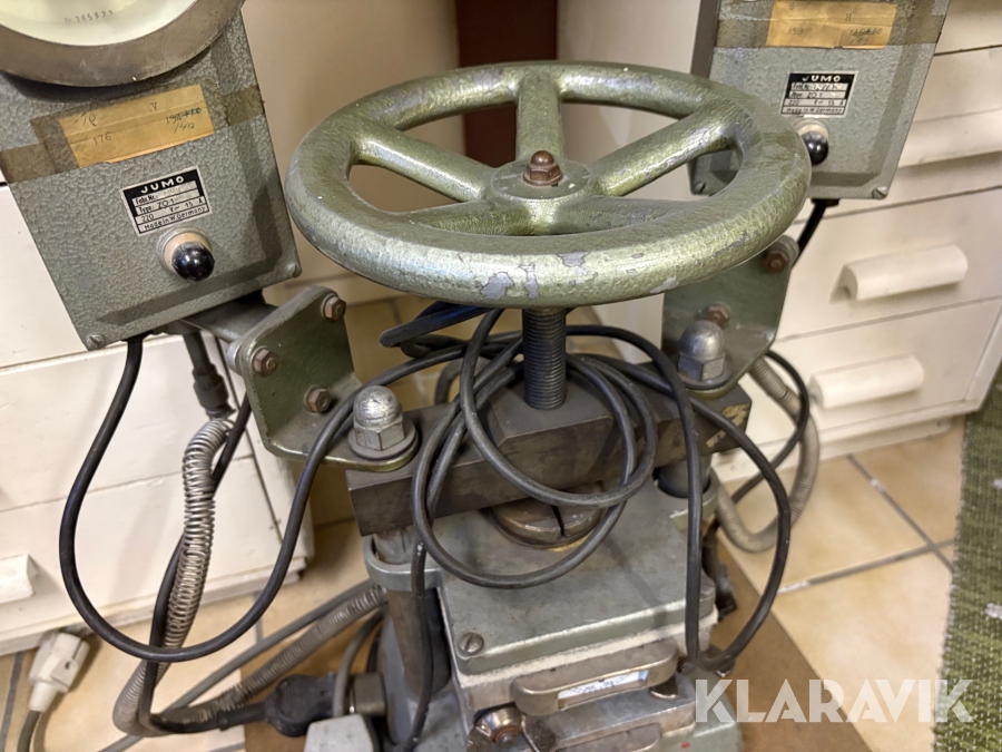 Vulkaniseringspress Jumo & KWS 140 2st