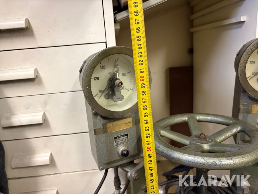 Vulkaniseringspress Jumo & KWS 140 2st