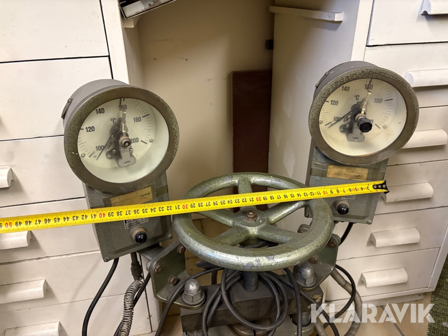 Vulkaniseringspress Jumo & KWS 140 2st