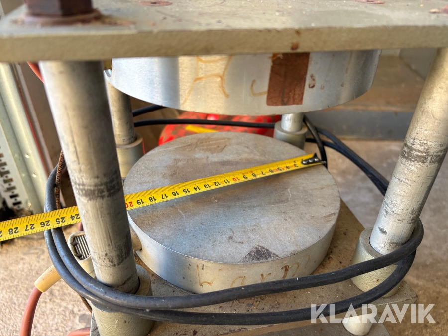 Vulkaniseringspress Jumo & KWS 140 2st