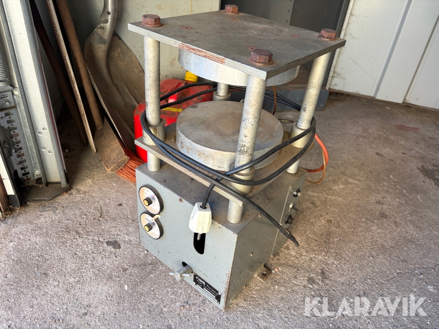Vulkaniseringspress Jumo & KWS 140 2st