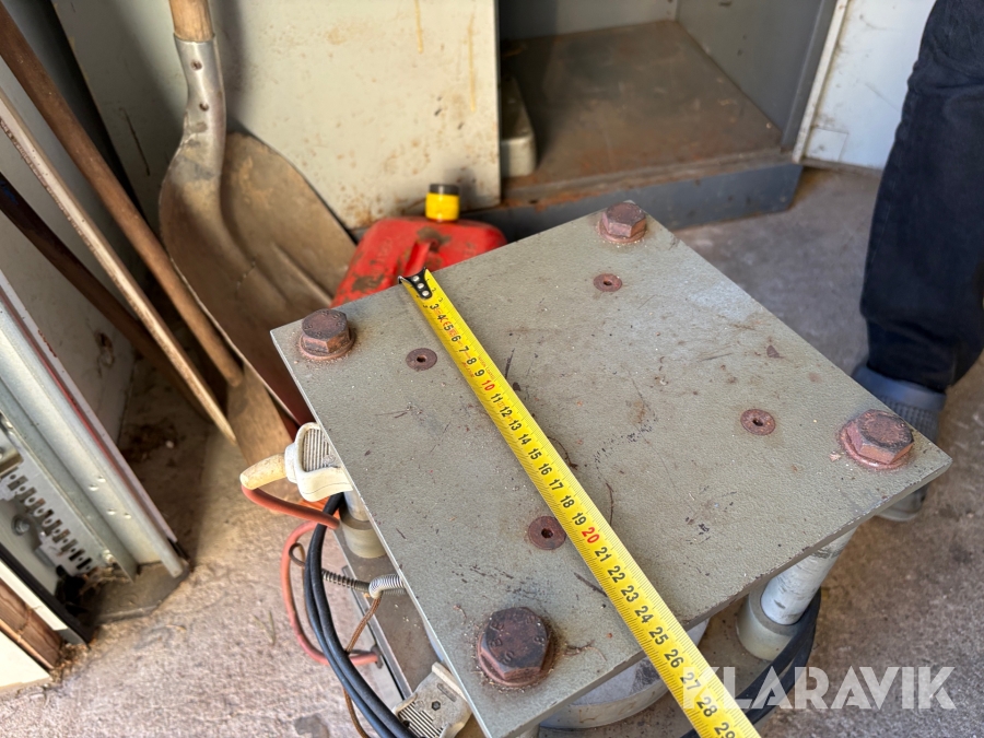 Vulkaniseringspress Jumo & KWS 140 2st