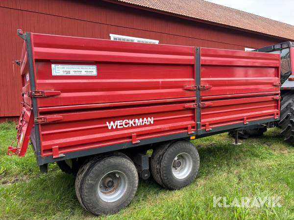 Spannmålsvagn Weckman R110 Tipp 12.5m3