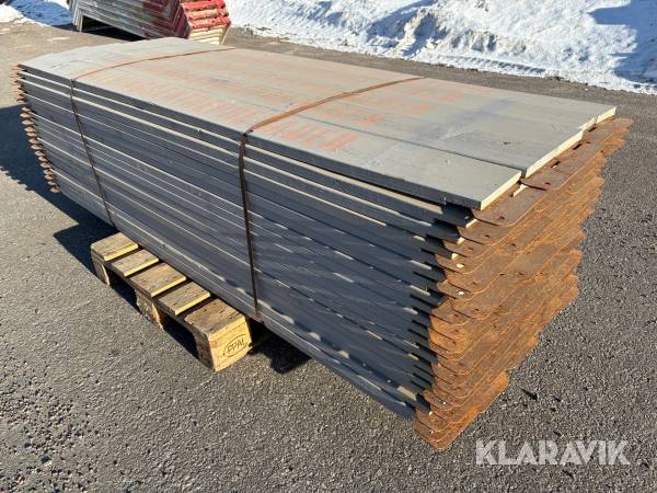 Sparklister till modulställning 100st