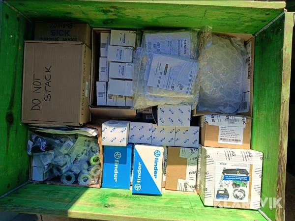 Elektriska komponenter Siemens, Schneider Electric, Demag