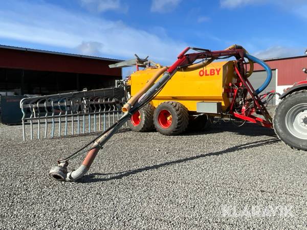 Spridartankvagn Olby 15000L 12meter ramp