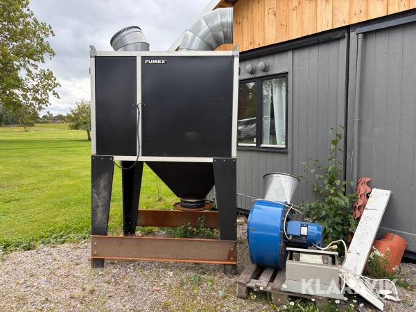 Stoftfilter med fläkt Fumex CF 4/1-1