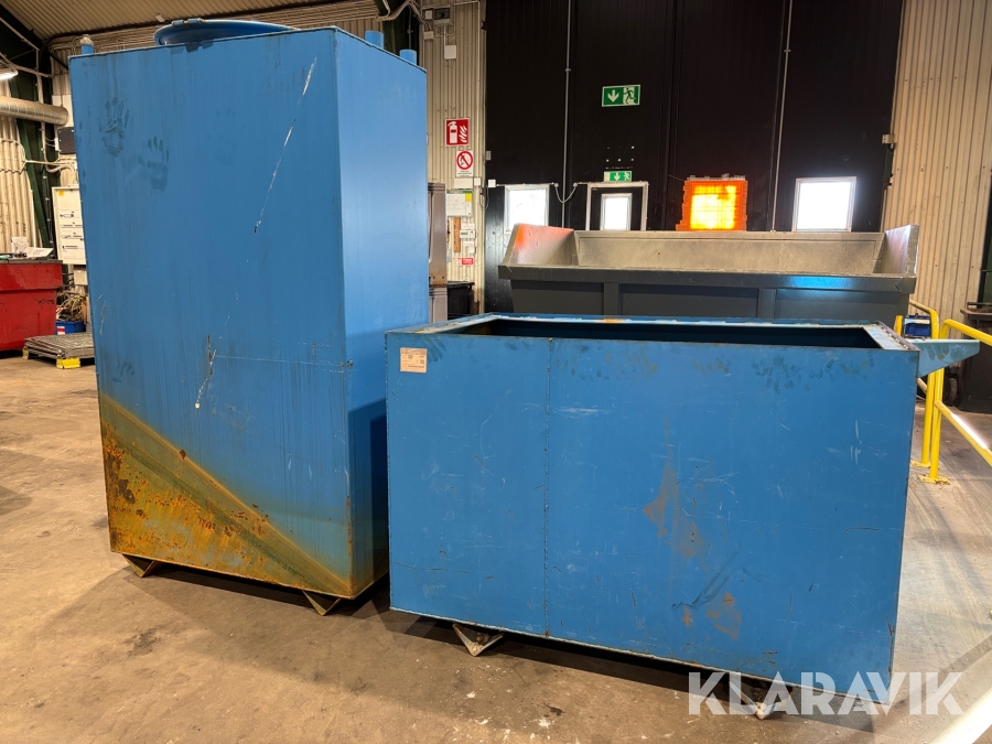 Spilloljetank med invallning Husqvarna