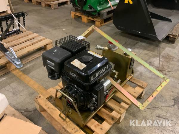 Hydraulaggregat 9hk Lifan med bensinmotor 6,5hk