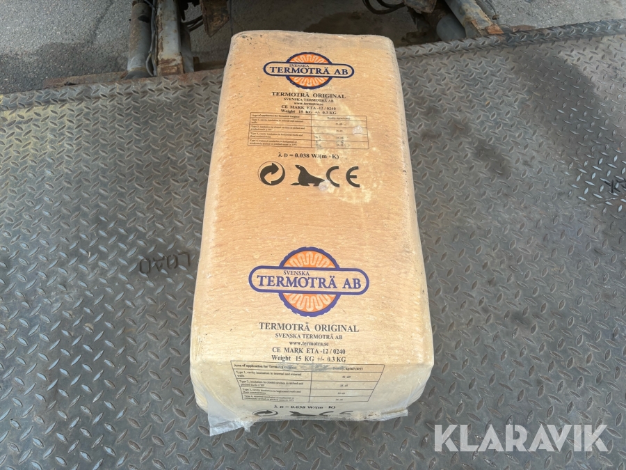 Träfiberisolering / lösull Termoträ Original 15kg 25st