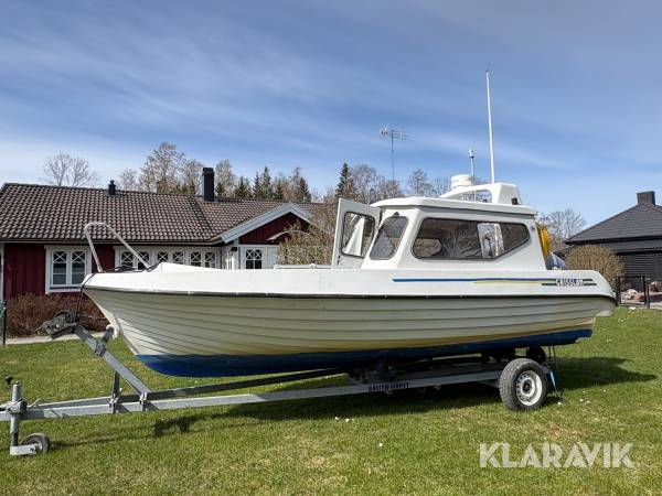Båt Grisslan 640 med trailer