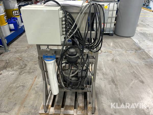 Högtryckspump med styrsystem