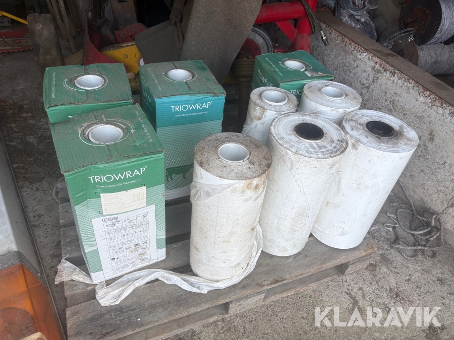 Plast till Inplastare 6 + 3 st Triowrap 50 x 0,025