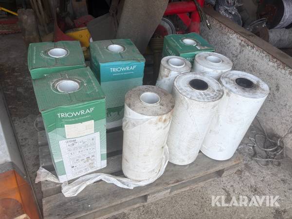 Plast till Inplastare 6 + 3 st Triowrap 50 x 0,025
