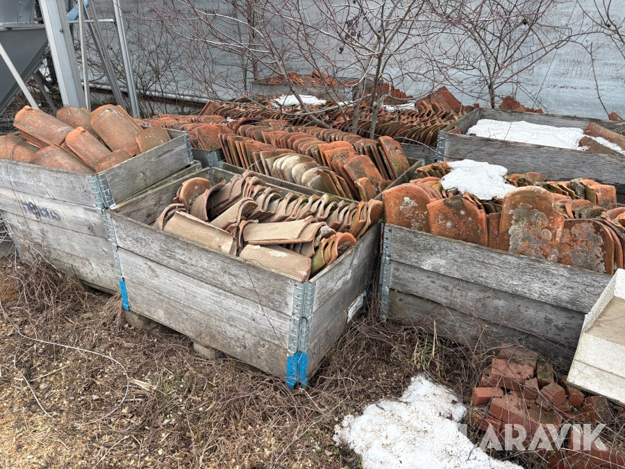 Enkupigt taktegel 11 pallar