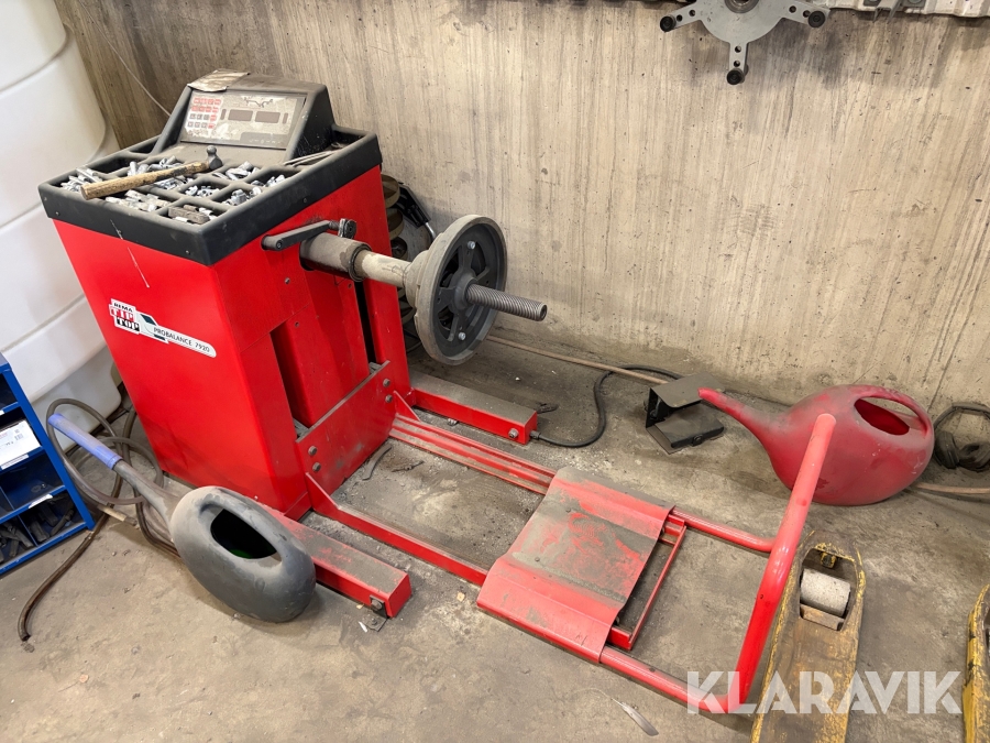 Balanseringsmaskin Lastbilsdäck Rema Tip Top Probalance 7920