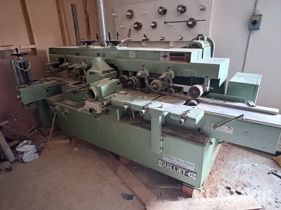 Hyvel Guilliet med 5 st cutter