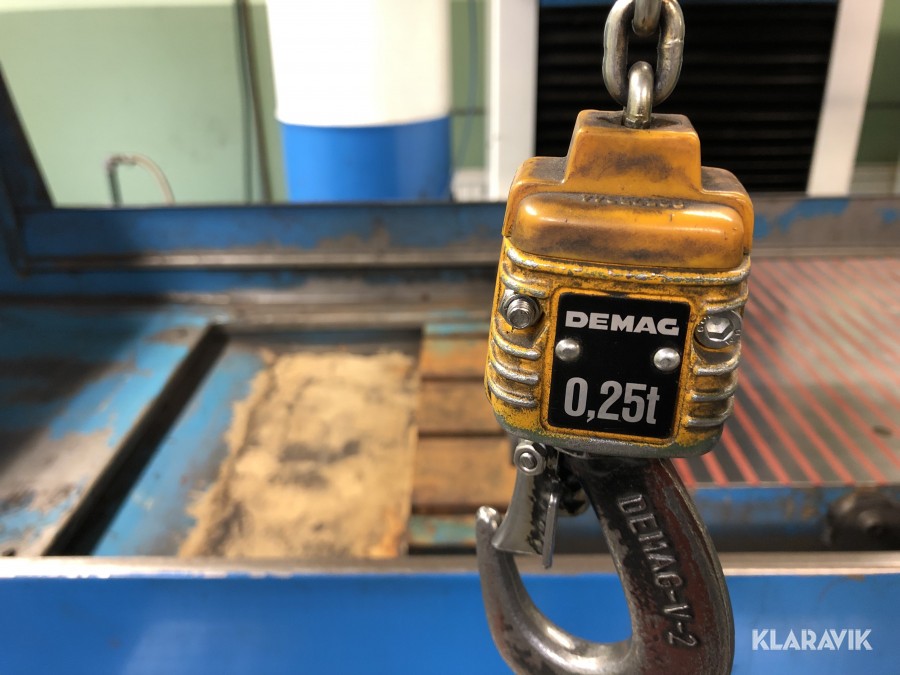 Taktravers med eltelfer 250kg ca5m