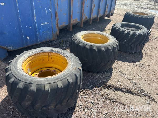 Fälgar till hjulgrävare 4 st