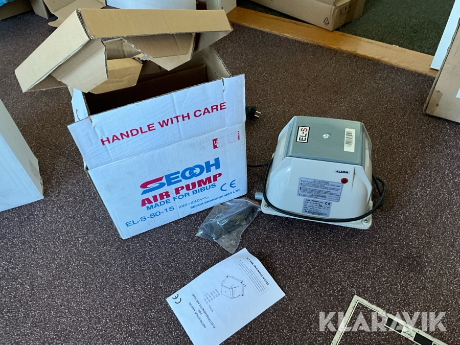 Luftpump Secoh EL-S-80-15 80 L/minut