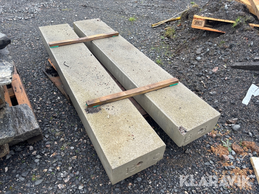Trappsteg i betong 2st