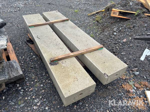 Trappsteg i betong 2st