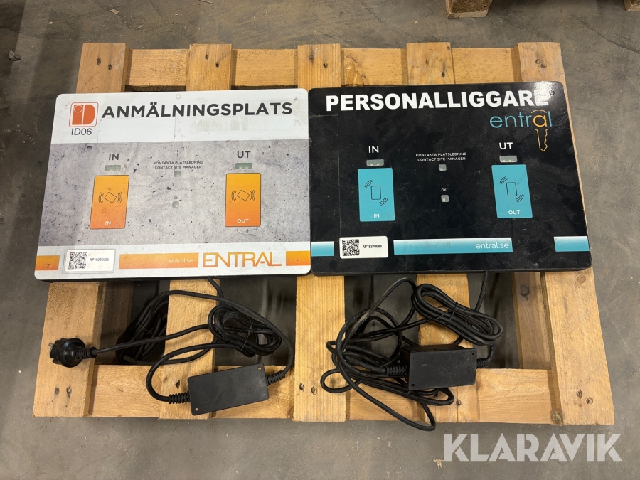 Digital anmälningsplats/ personalliggare Entral