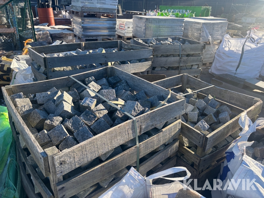 Smågatssten import 40 kvm