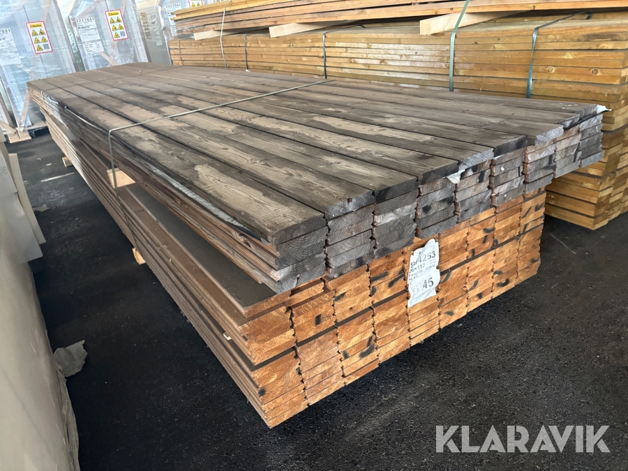 Trall Fredricssons Trä Thermowood - Värmebehandlad Furu / Slät