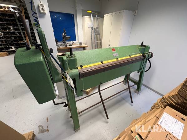 Bockningsmaskin VSZ Unicorn Tornala XO 1300/2.5.