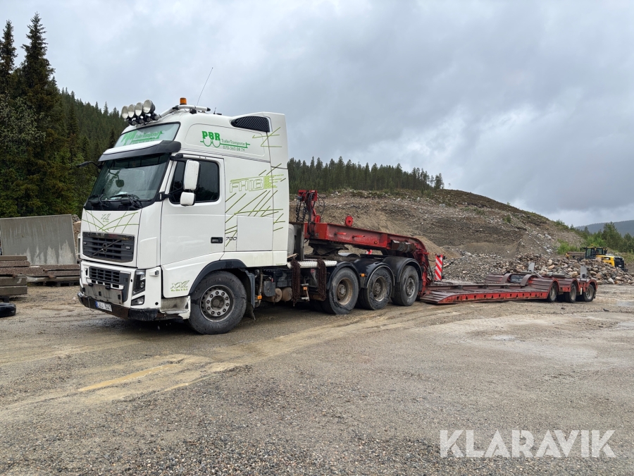 Maskintrailerekipage Volvo FH 16 700 med VM-Trailer 42-3-Phkssfo-T