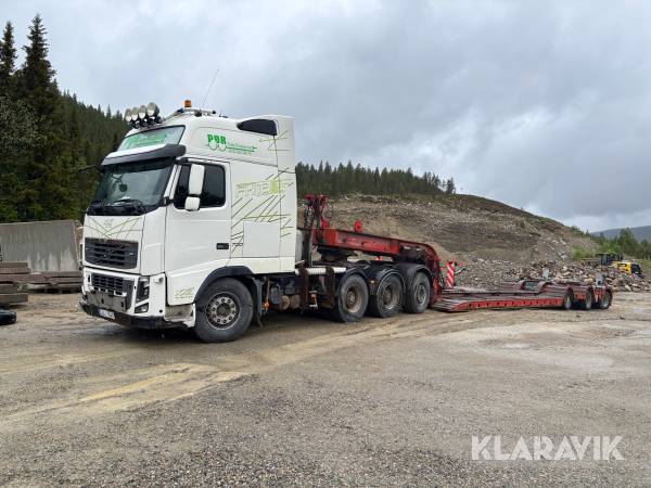 Maskintrailerekipage Volvo FH 16 700 med VM-Trailer 42-3-Phkssfo-T