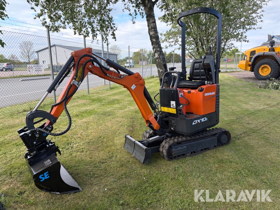 Grävmaskin Doosan DX10Z
