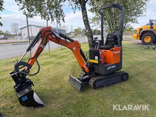 Grävmaskin Doosan DX10Z