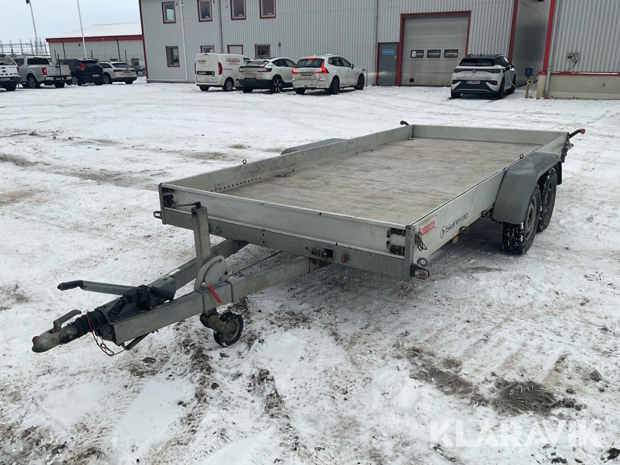 Boggiesläp Anssems med kapell