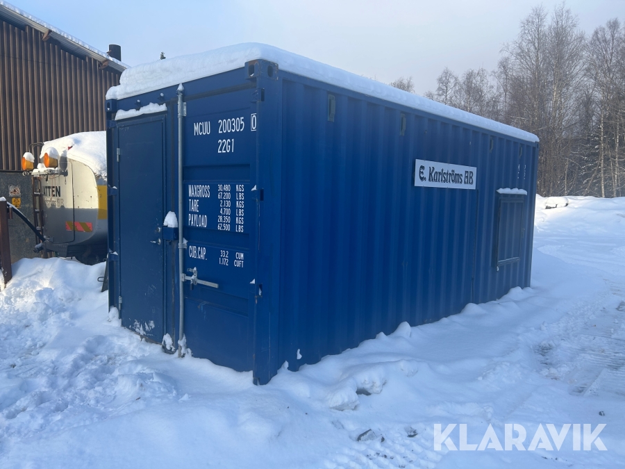 Svetscontainer 20 fot