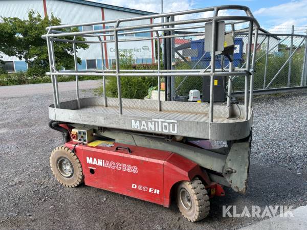Saxlift Manitou D80 ER med vridbar korg