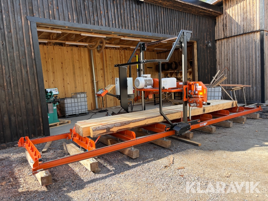Bandsågverk Wood-Mizer LX250 för övergrova stockar