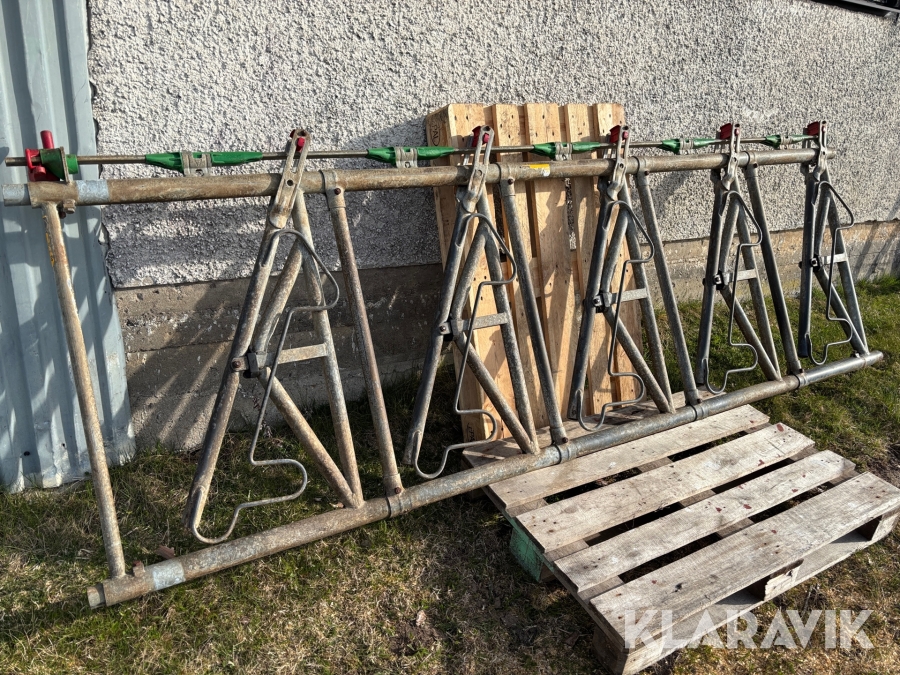 Foderfront / kreaturgrind Jourdain självlåsande 5st platser