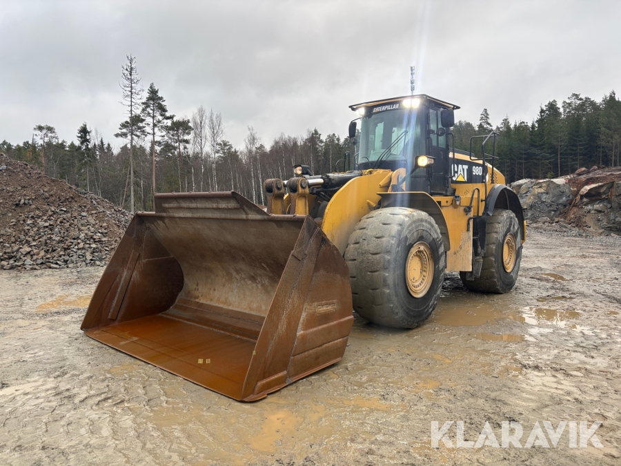Hjullastare CAT 980K