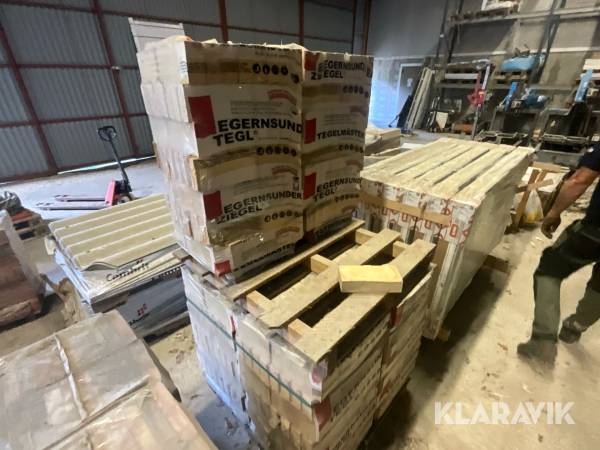Tegelsten Egernsund 230x105x55  6 paket