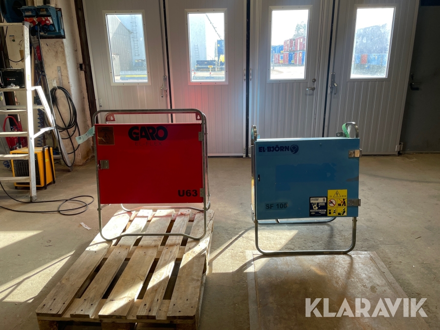 Undercentral samt bod etableringscentral Garo, El-björn UGBSN 463-6/00/12306-21, SF100