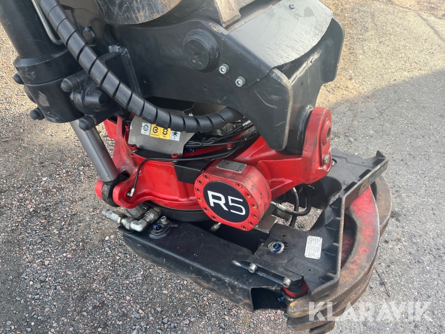 Hjulgrävare CAT M316 Next Generation med tippvagn och redskap & Makin 3-D